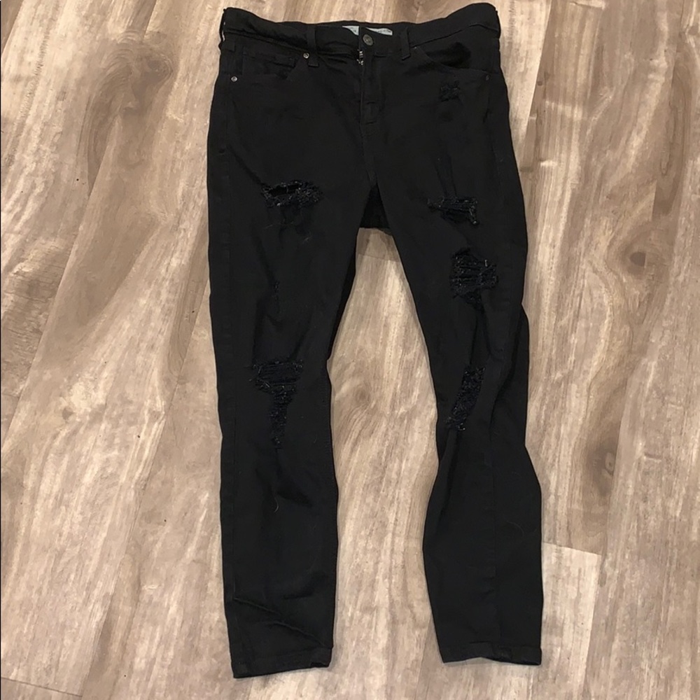 Topshop petite ripped Jamie jeans!